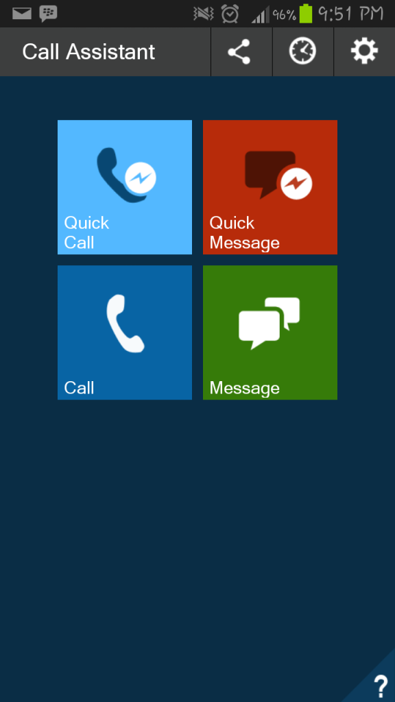 call forwarding assistant app for android