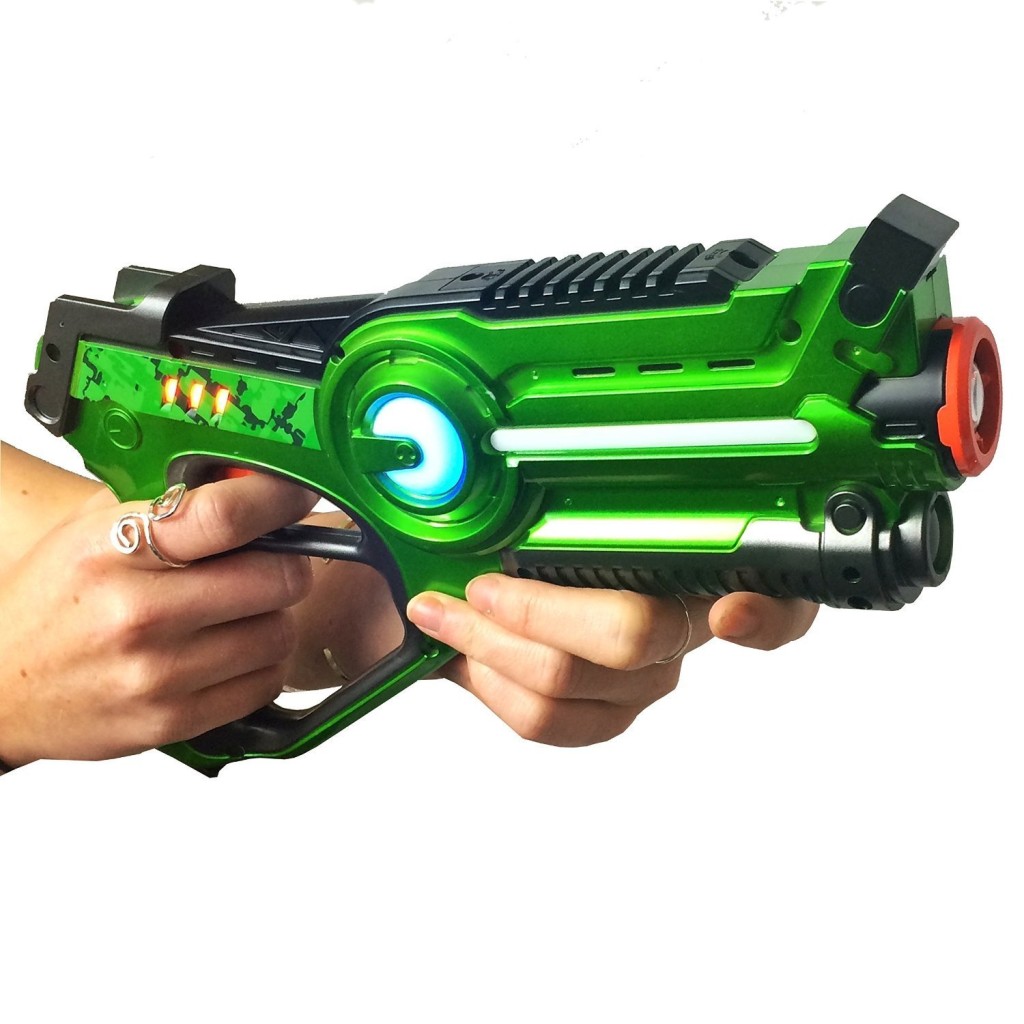 set of 4 laser tag guns