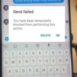 Fix Temporary sending SMS block in Facebook