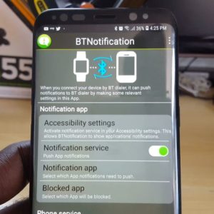bt notification app for ios