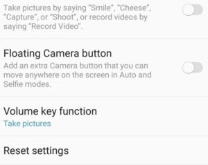 Reset Camera settings on Galaxy S9,S8:Two methods - BlogTechTips