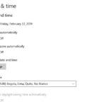 Time Automatically Changes Windows 10