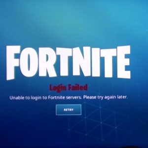 fortnite login failed or server unable to login after update - fortnite client failed to register with server mobile