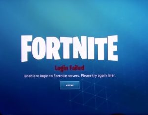 Fortnite Login Failed or Server Unable to Login After Update - BlogTechTips