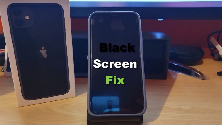 iPhone 11:How to Fix Black Screen Issue - BlogTechTips