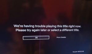 We're having trouble Playing this title right now Netflix Fix