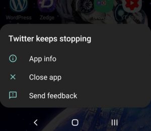 Twitter Keeps Stopping Fix - BlogTechTips