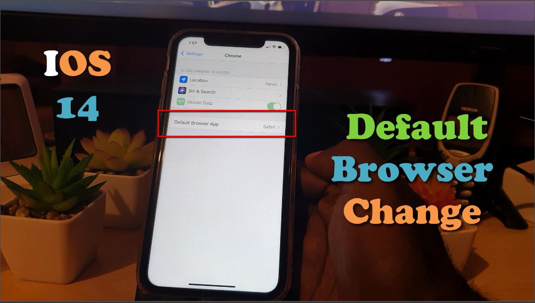 iOS 14 Default Browser Change - BlogTechTips