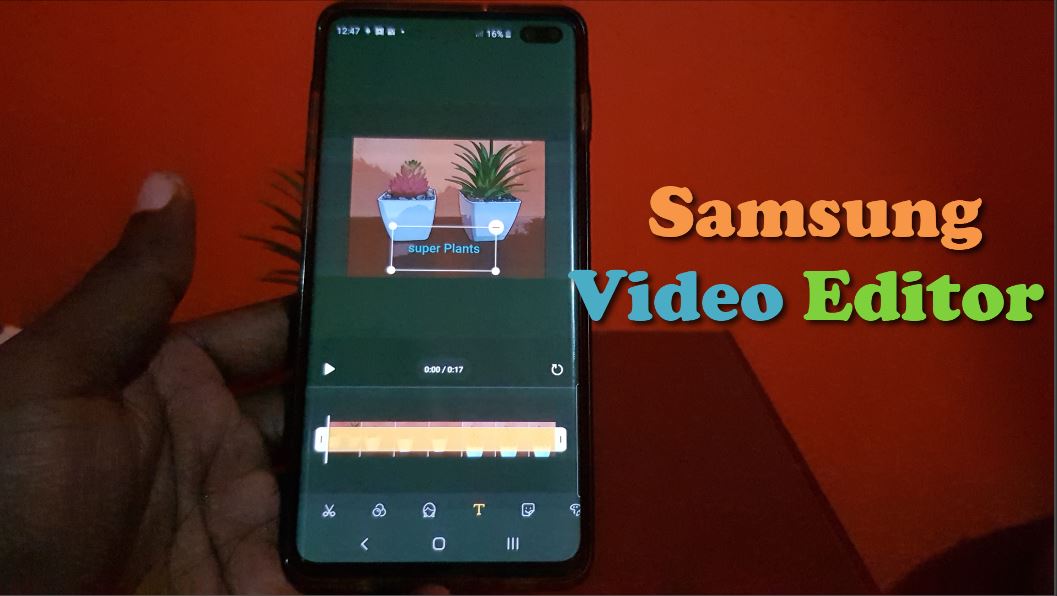 Samsung Video Editor 