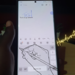 How to Use Handwriting in Samsung keyboard S22 Ultra